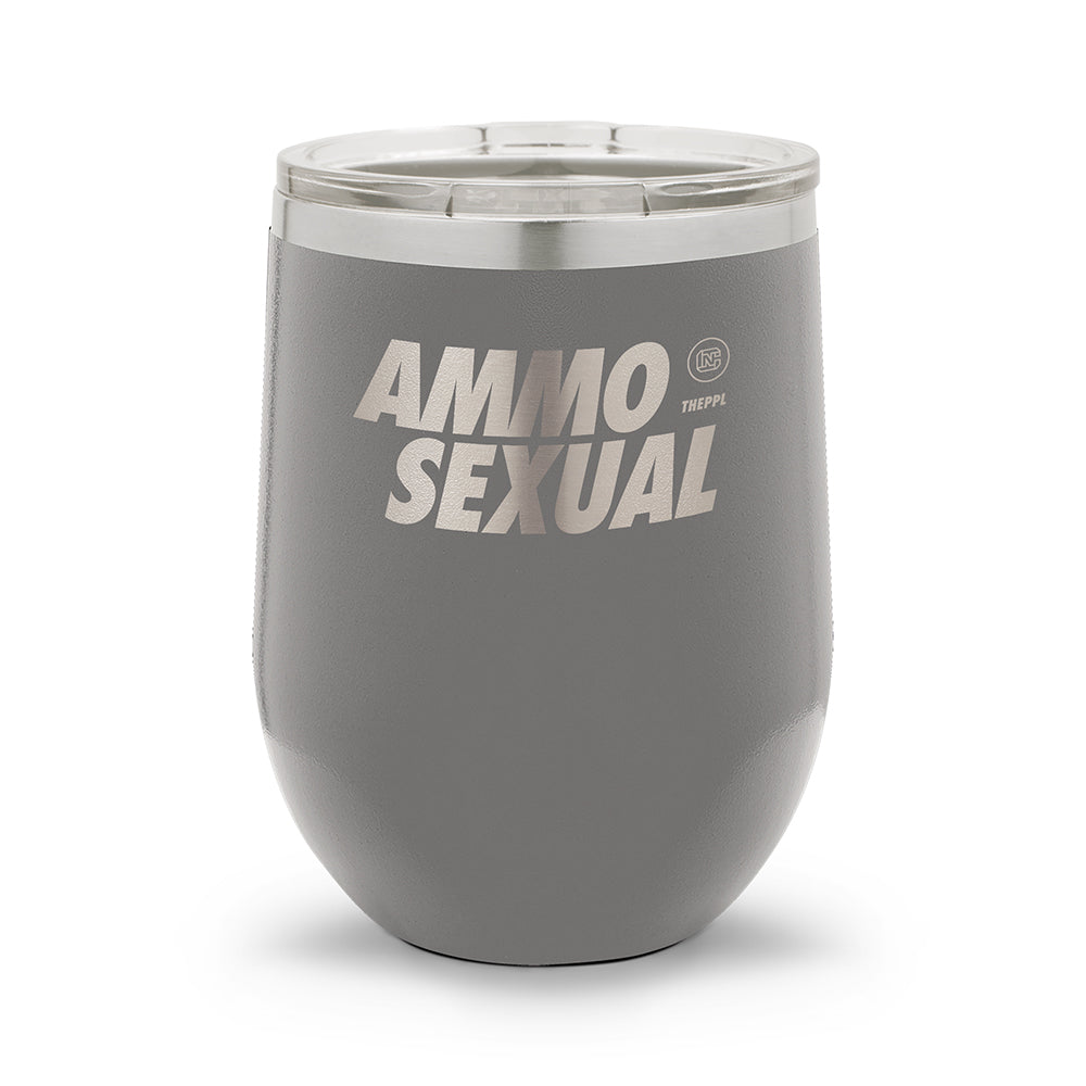 Ammo Sexual | 12oz Stemless Wine Cup