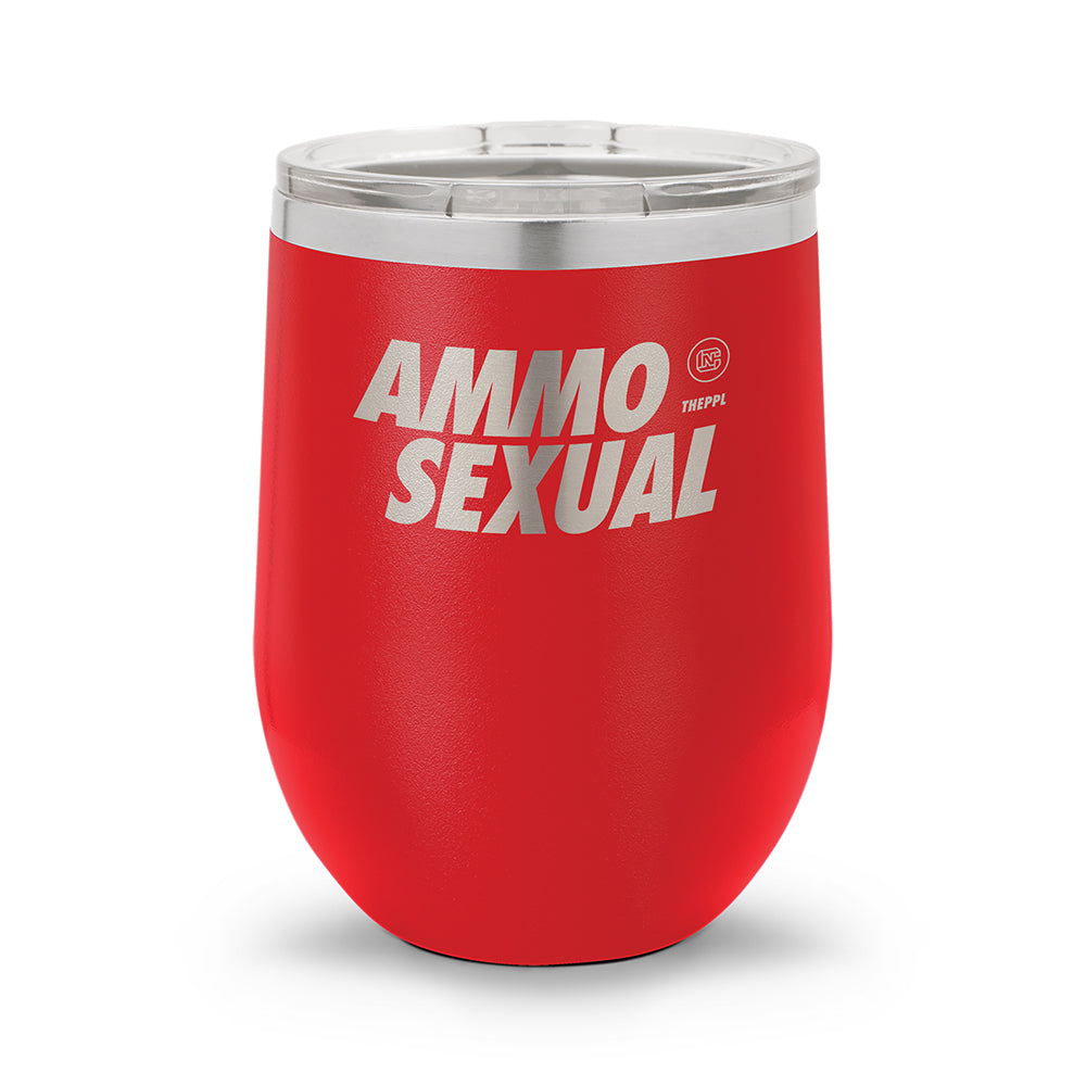 Ammo Sexual | 12oz Stemless Wine Cup