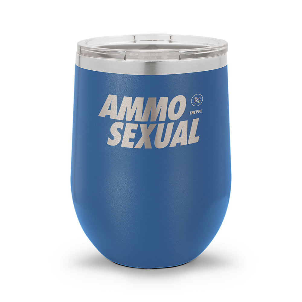 Ammo Sexual | 12oz Stemless Wine Cup