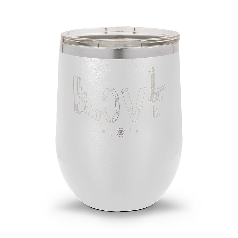 Tactical Love | 12oz Stemless Wine Cup