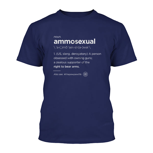 Forskelsbehandling skildpadde følelse Ammo Sexual Definition Shirt – PewPewLife