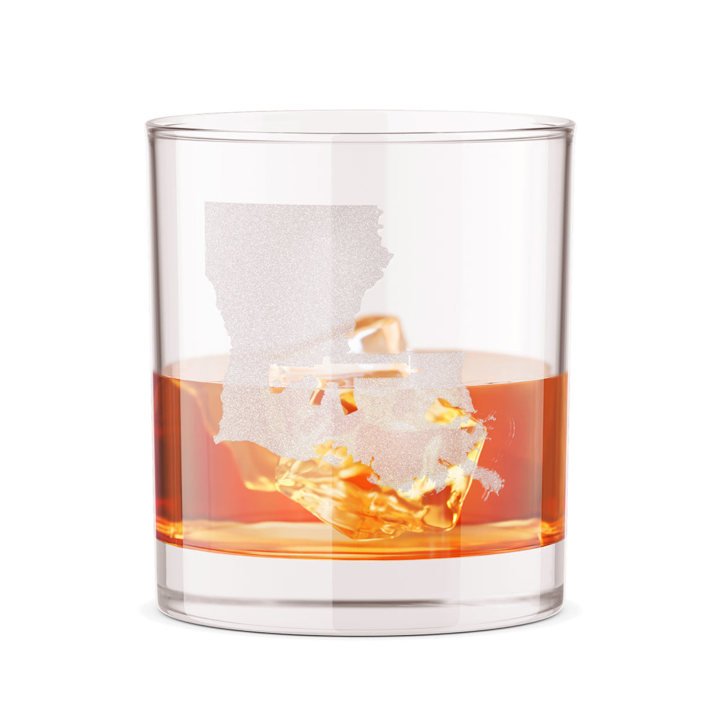 Keep Louisiana Tactical 12oz Whiskey Glass