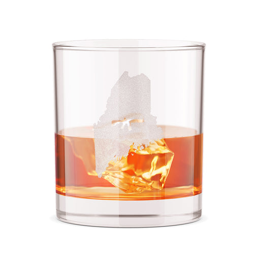 Keep Maine Tactical 12oz Whiskey Glass