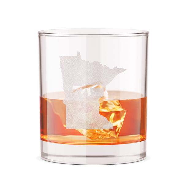 Keep Minnesota Tactical 12oz Whiskey Glass