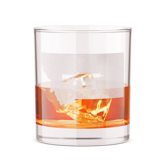 Keep Montana Tactical 12oz Whiskey Glass