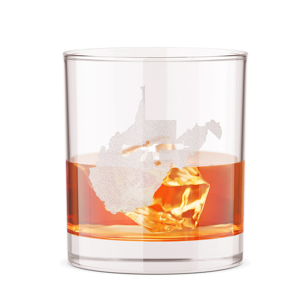 Keep West Virginia Tactical 12oz Whiskey Glass