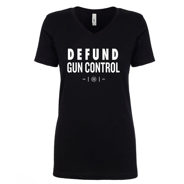 Defund Gun Control Women's V Neck