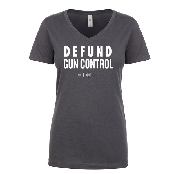 Defund Gun Control Women's V Neck