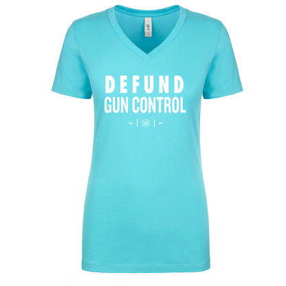 Defund Gun Control Women's V Neck