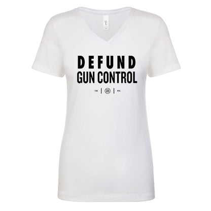 Defund Gun Control Women's V Neck