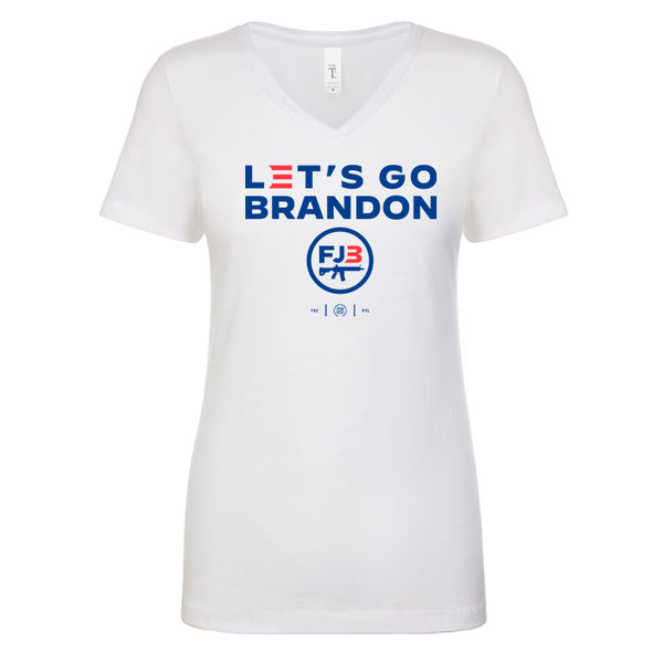 Let's Go Brandon Women's V Neck