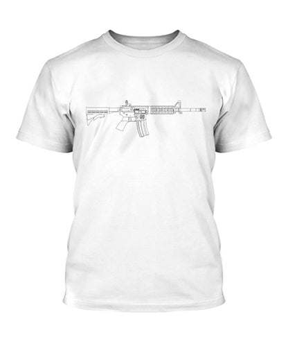 AR-15 Beauty in Lines Shirt