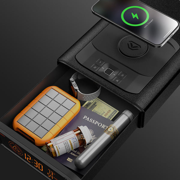 Vaultek Smart Station DS2i Slider Safe with Wireless Phone Charger