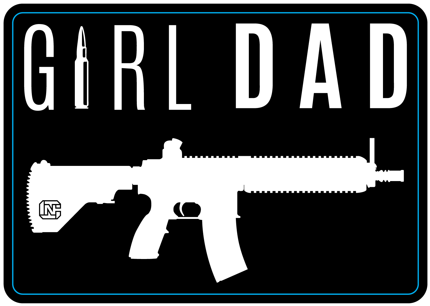 Girl Dad V1 Sticker – PewPewLife