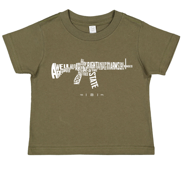 AR-15's are protected by the Second Amendment Toddler Tee