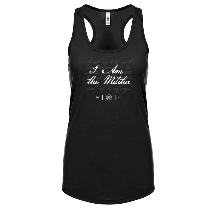 I Am the Militia Women's Tank