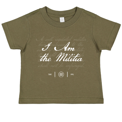 I Am The Militia Toddler Tee