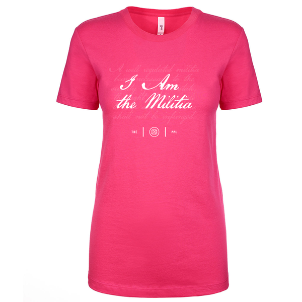 I Am the Militia Women's Shirt