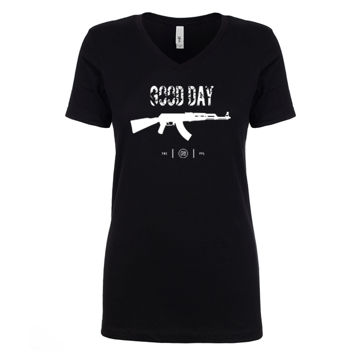 Good Day AK-47 Women's V Neck