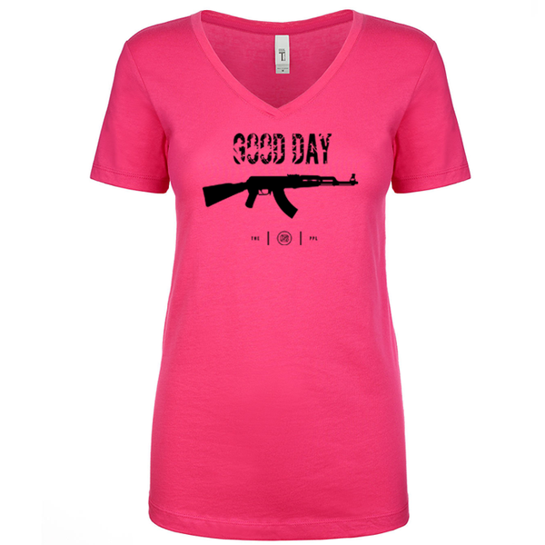 Good Day AK-47 Women's V Neck